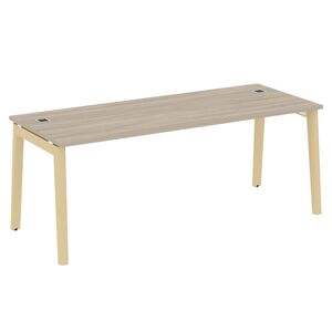 Стол рабочий руководителя (опоры - массив дерева)