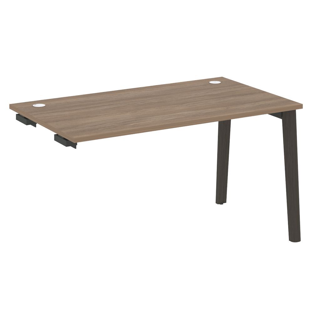 Стол-приставка к опорным элементам (опоры - массив дерева)