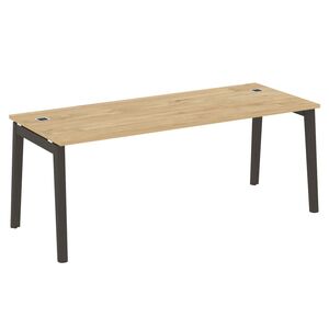 Стол рабочий руководителя (опоры - массив дерева)