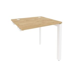 Стол-приставка на П-образном м/к к опорным элементам