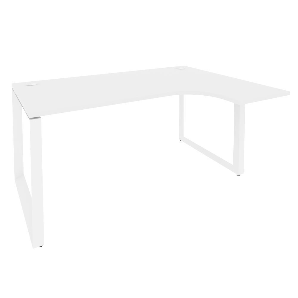 Стол эргономичный правый на О-образном м/к