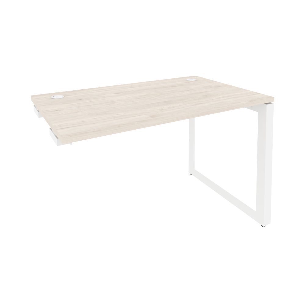 Стол-приставка на О-образном м/к к опорным элементам