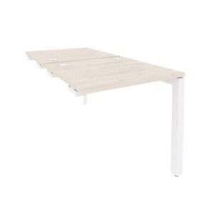 Стол-приставка двойной на П-образном м/к к опорным элем.