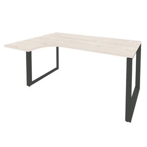 Стол эргономичный левый на О-образном м/к