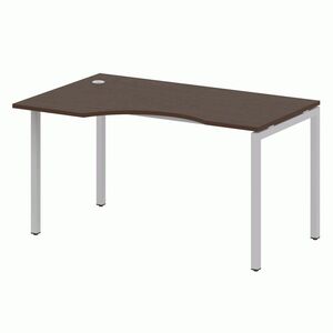 Стол криволинейный левый на П-образном м/к