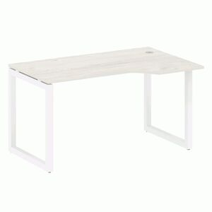 Стол криволинейный правый на О-образном м/к