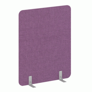 Перегородки на металлических опорах на фетровых подпятниках