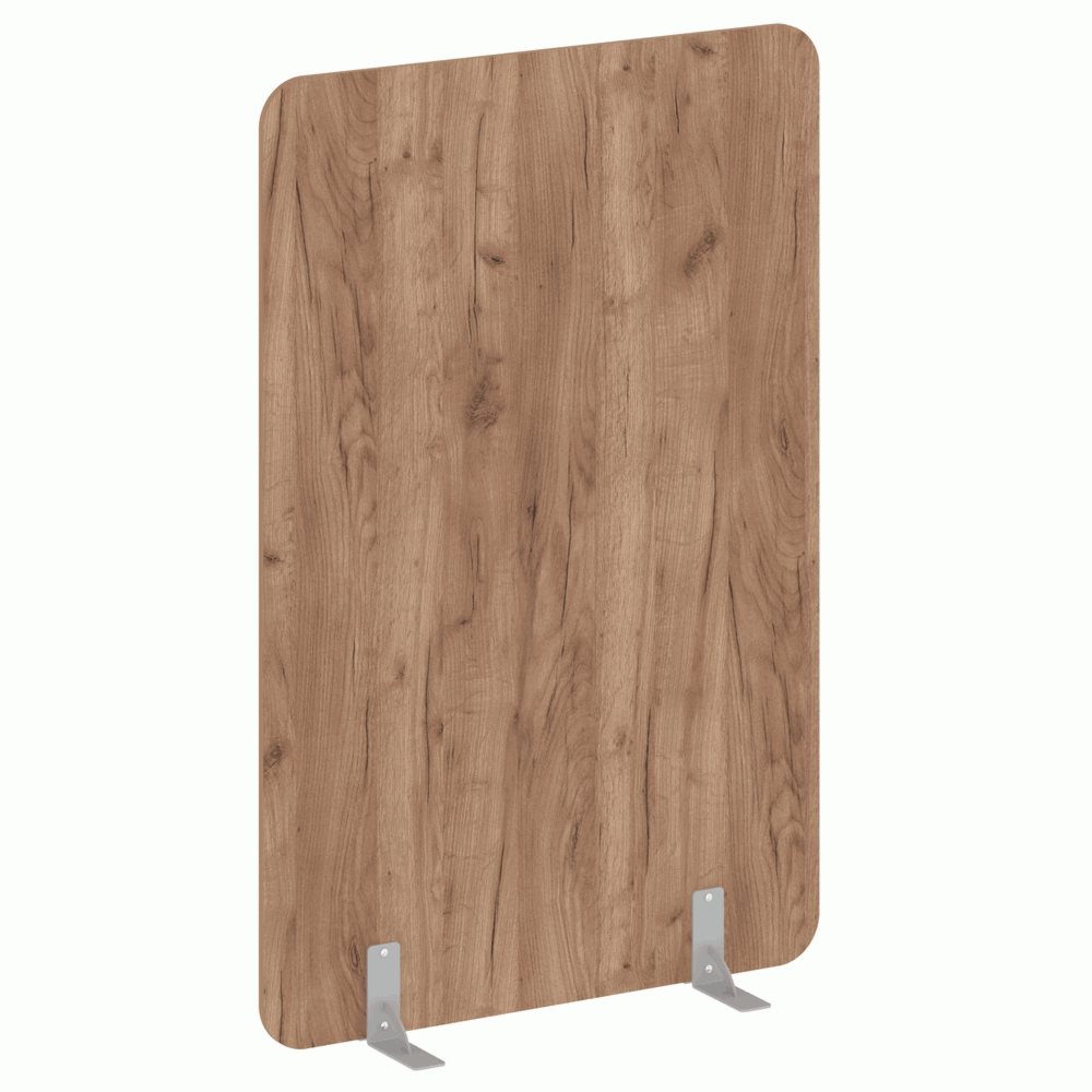 Перегородки на металлических опорах на фетровых подпятниках