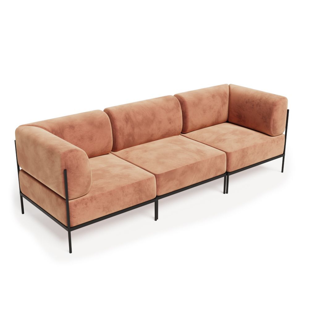 Диван трёхместный