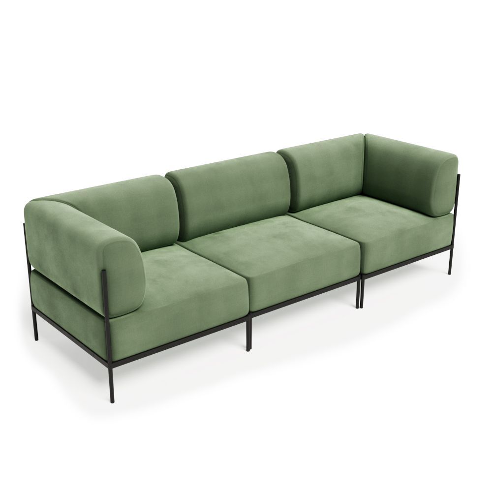 Диван трёхместный