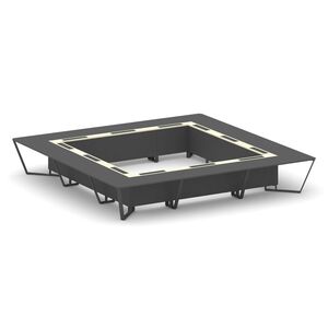 Стол переговорный квадратный