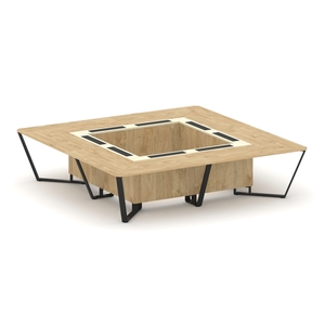 Стол переговорный квадратный