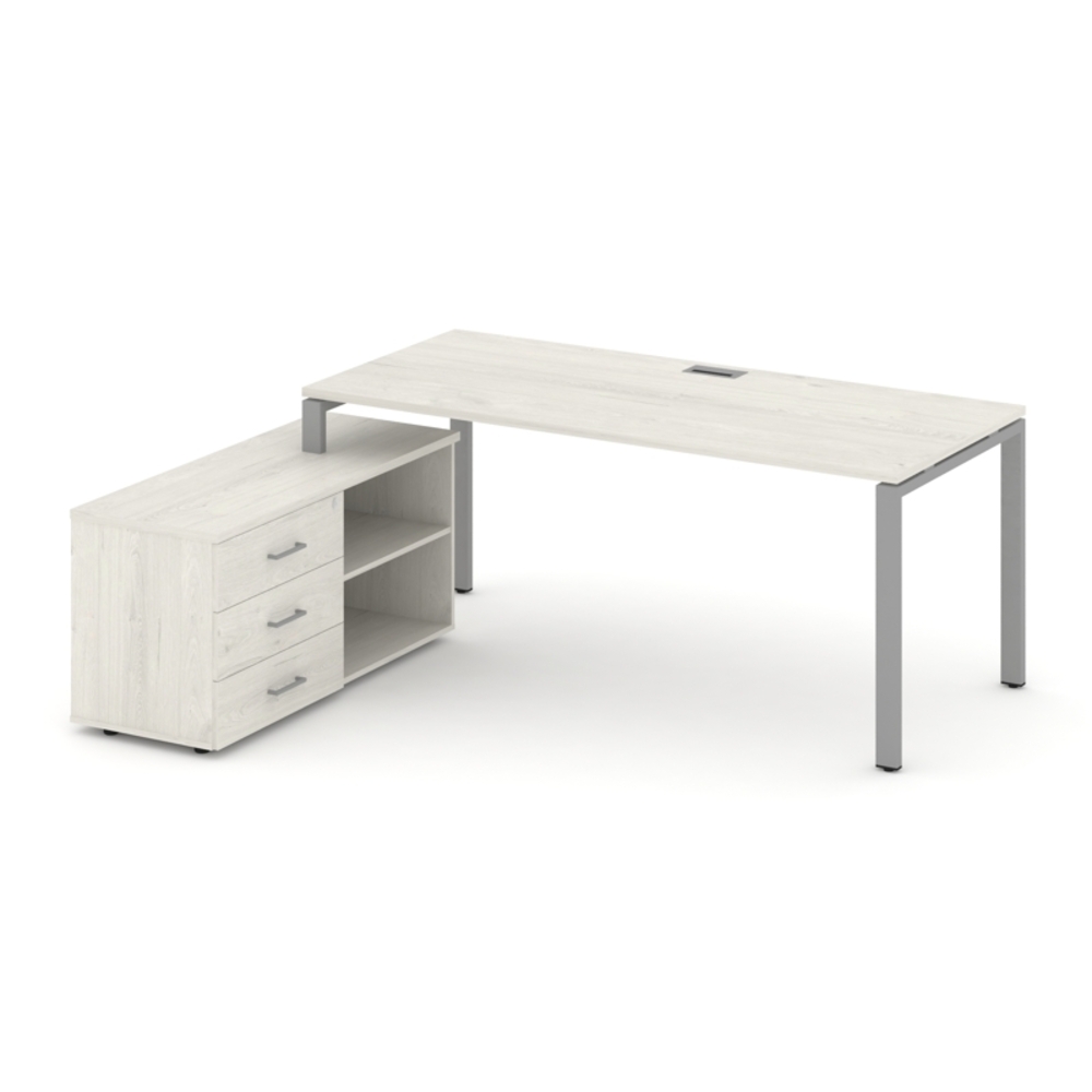 Style Project Direct Стол письменный с греденцией левой