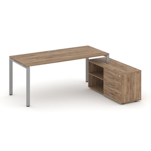 Style Project Direct Стол письменный с греденцией правой