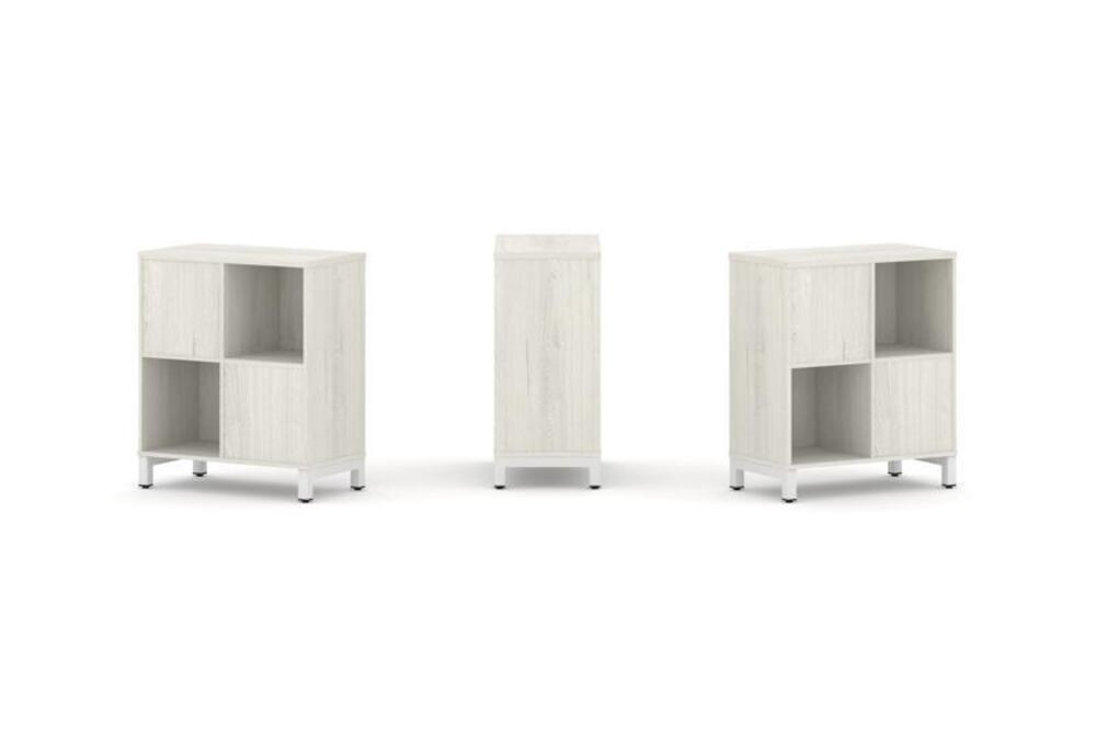 Набор стеллажа двухстороннего, 2 яруса