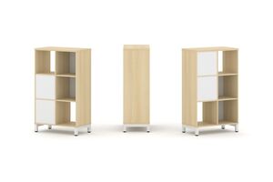 Набор стеллажа двухстороннего, 3 яруса