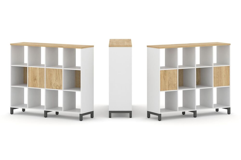 Набор стеллажа двухстороннего, 3 яруса