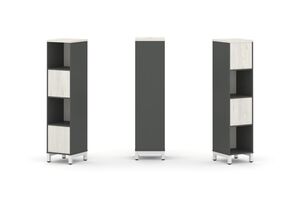 Набор стеллажа двухстороннего, 4 яруса