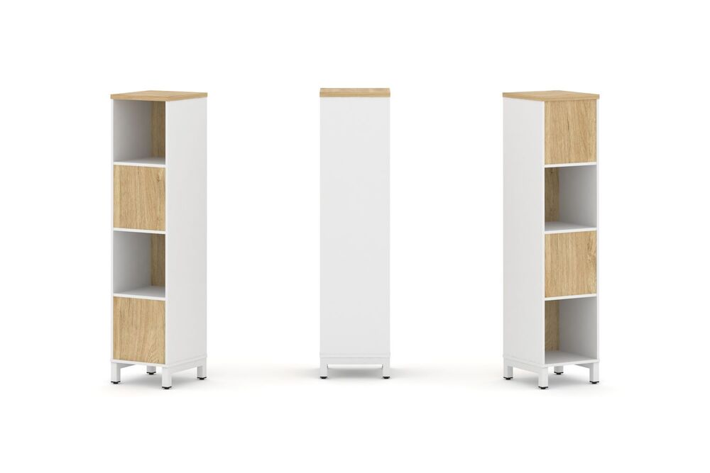 Набор стеллажа двухстороннего, 4 яруса