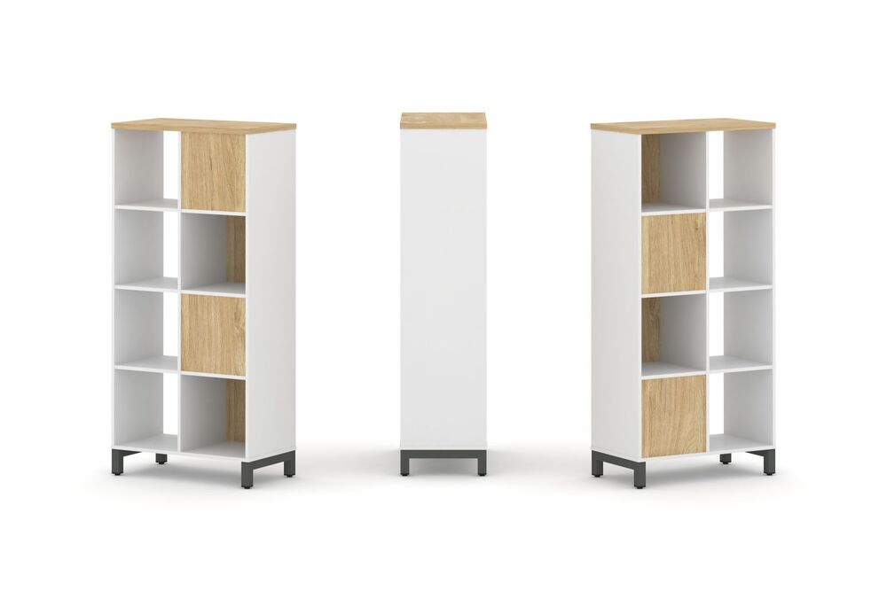 Набор стеллажа двухстороннего, 4 яруса