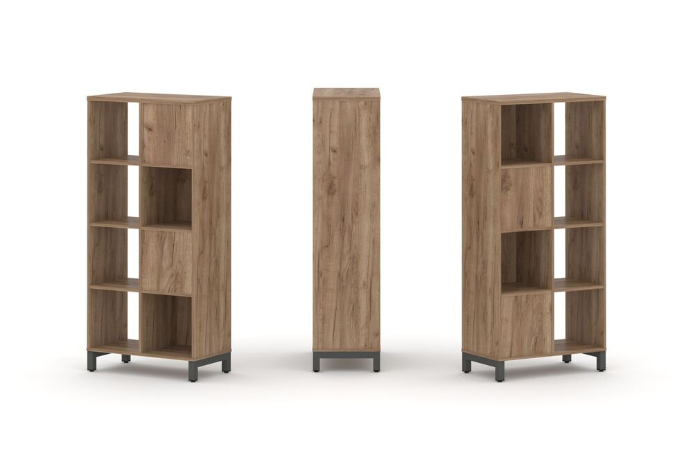 Набор стеллажа двухстороннего, 4 яруса