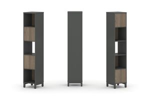 Набор стеллажа двухстороннего, 5 ярусов