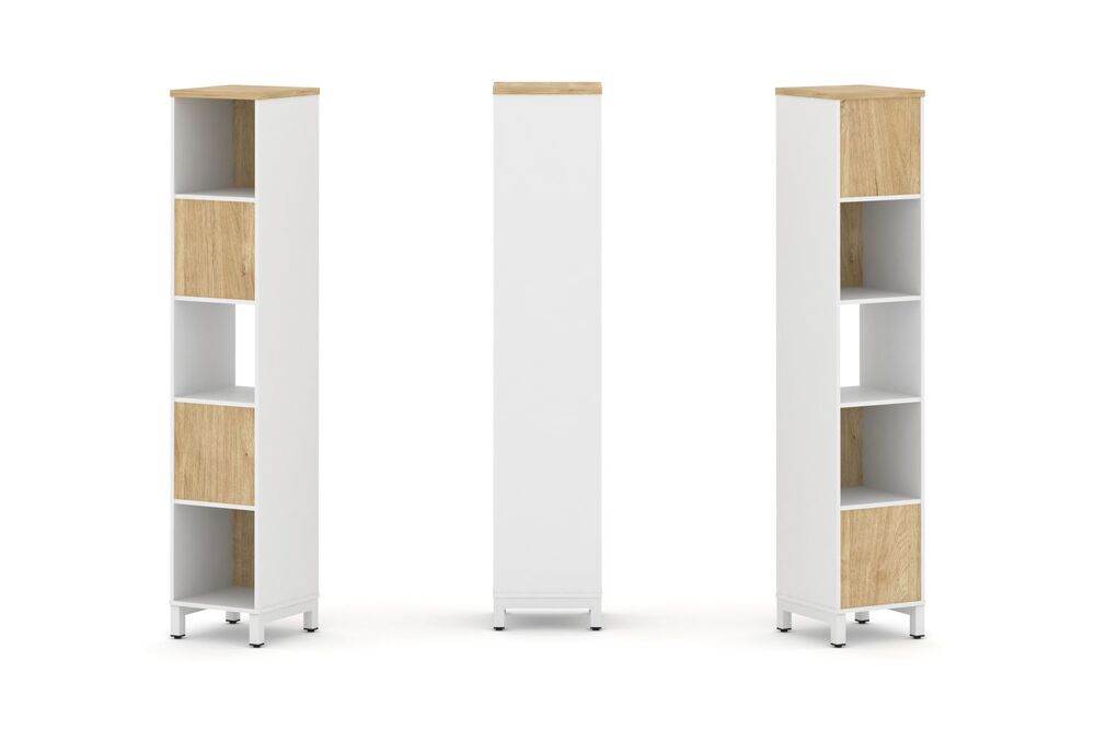 Набор стеллажа двухстороннего, 5 ярусов