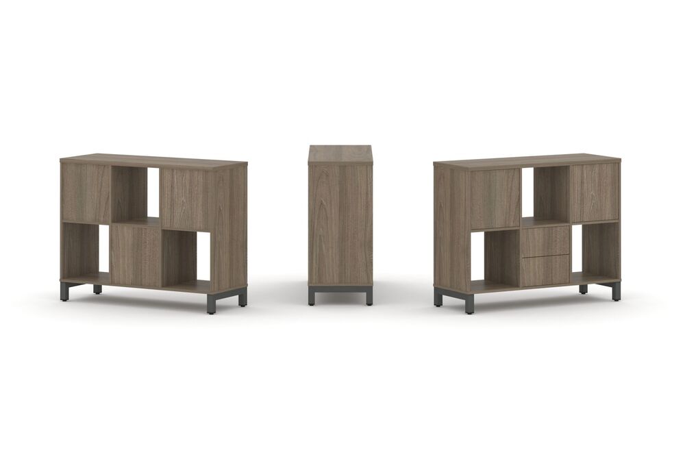 Набор стеллажа одностороннего, 2 яруса