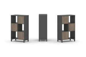 Набор стеллажа одностороннего, 3 яруса