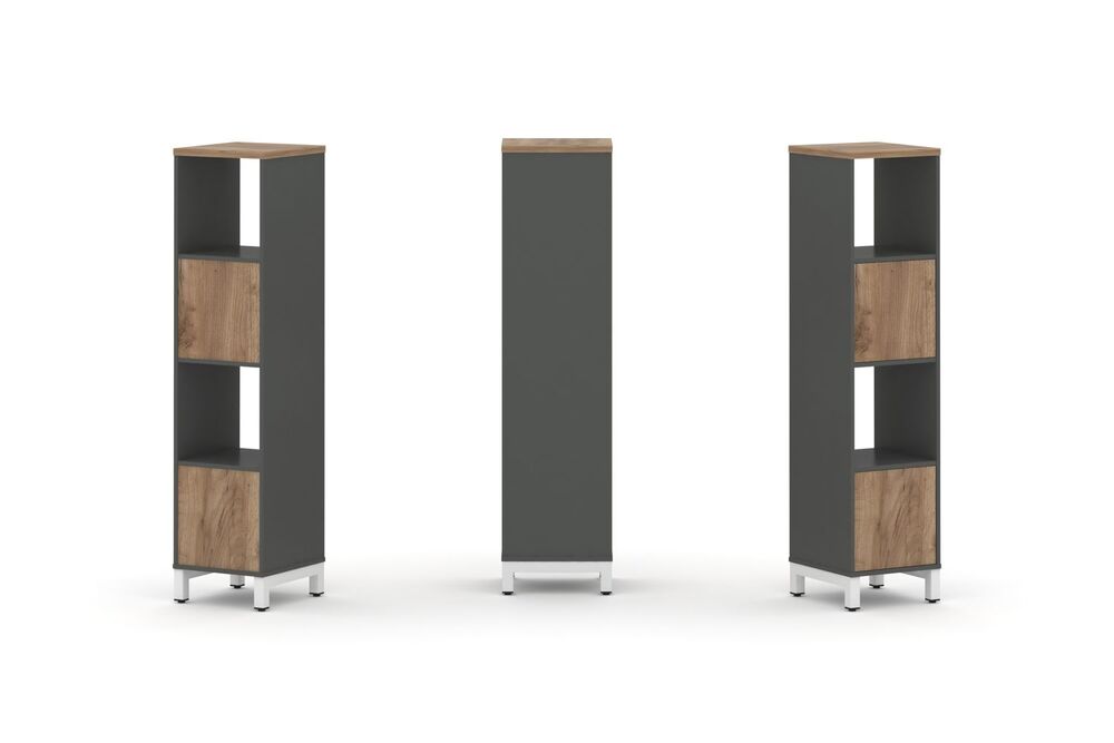 Набор стеллажа одностороннего, 4 яруса