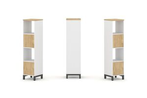 Набор стеллажа одностороннего, 4 яруса