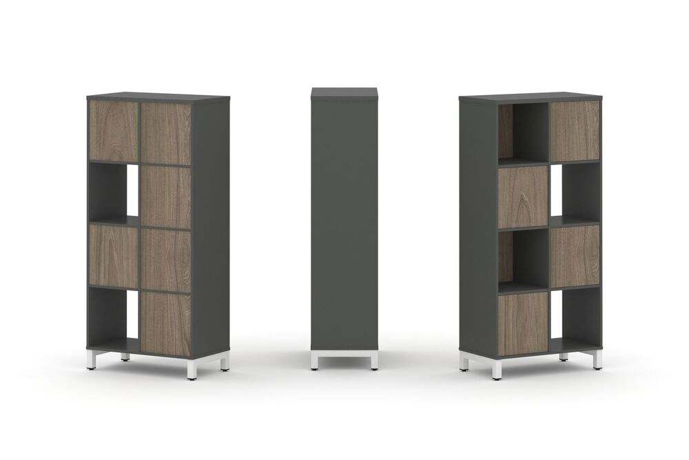 Набор стеллажа одностороннего, 4 яруса