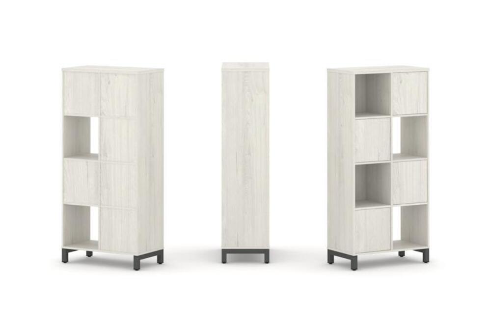 Набор стеллажа одностороннего, 4 яруса