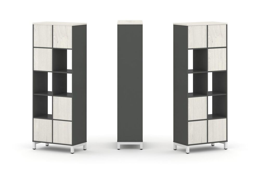 Набор стеллажа одностороннего, 5 ярусов