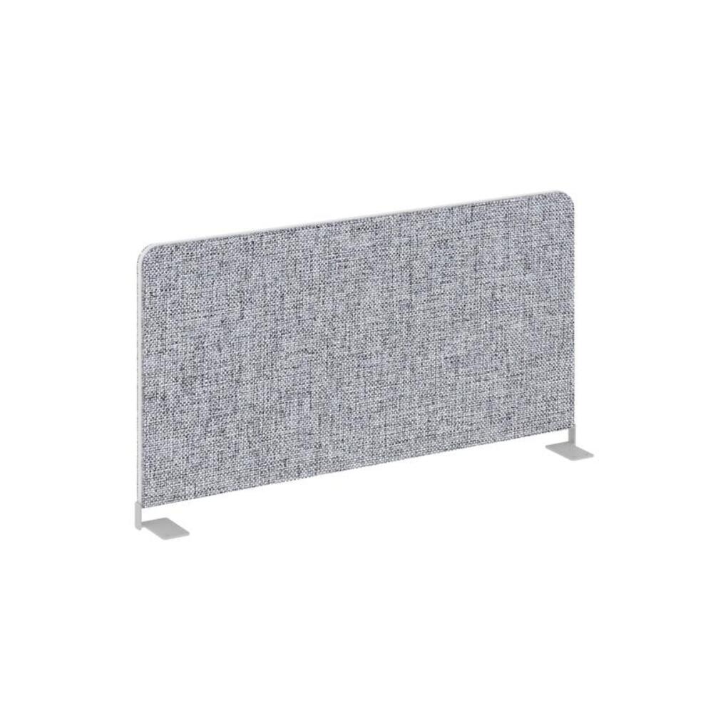 Настольный экран боковой (тканевый с алюминиевым кантом)