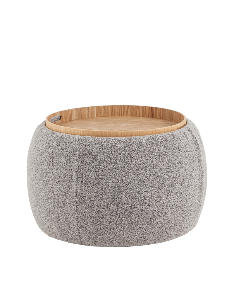 Пуф-столик с ящиком