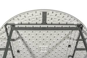 Стол круглый складной пластиковый Кейт 116