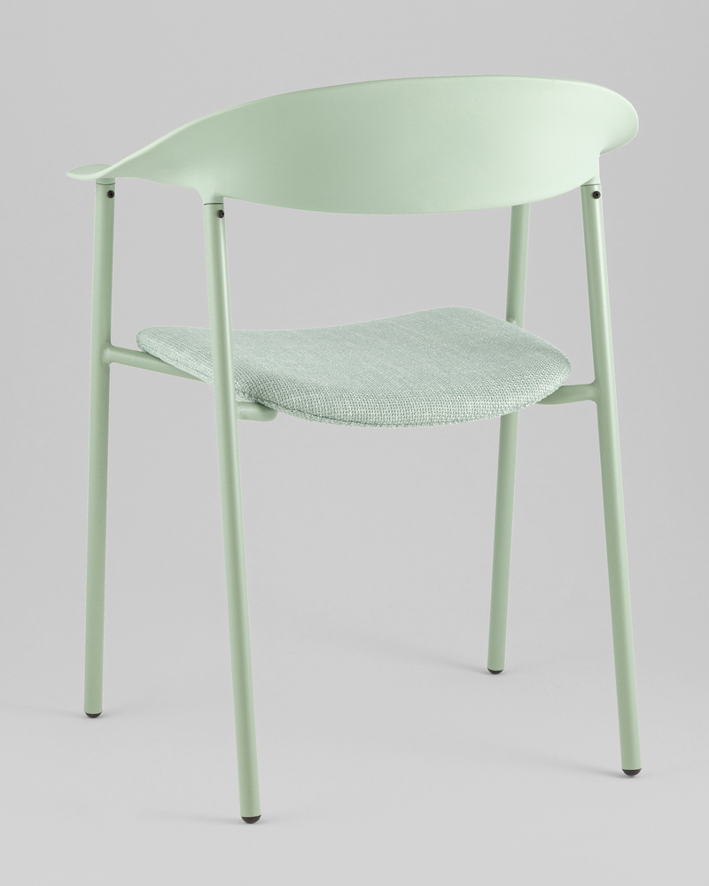 Стул пластик с подушкой