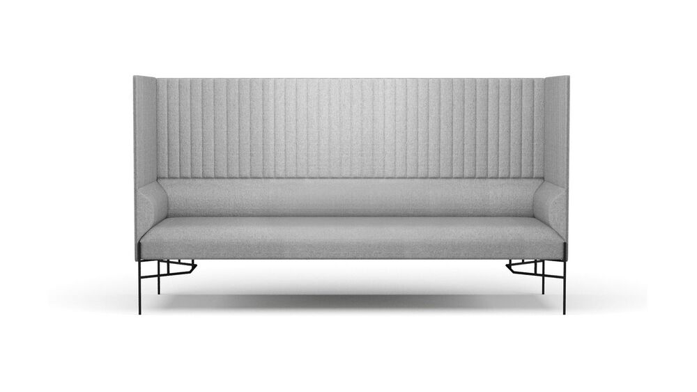 Диван трехместный с высокой спинкой