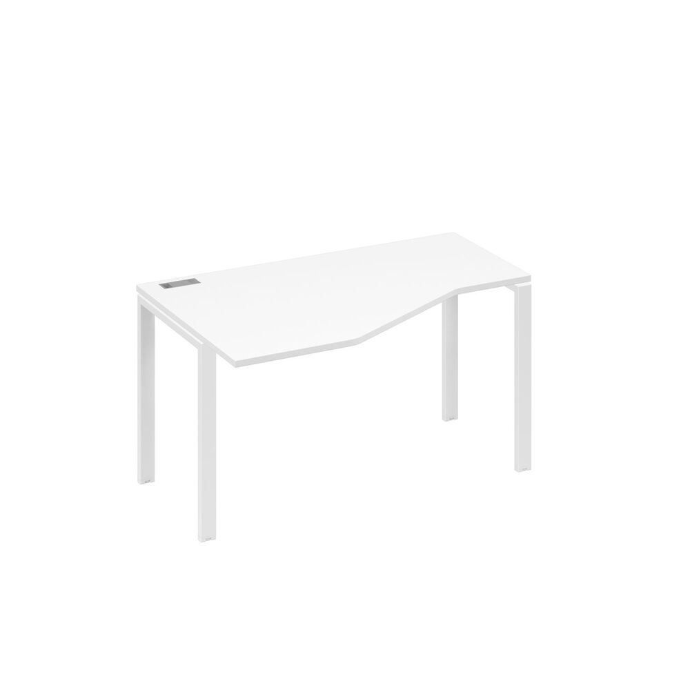 Стол 140х90 эргономичный левый Техно каркас UNO