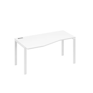 Стол эргономичный левый "Техно" на металлокаркасе UNO