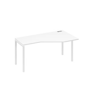 Стол эргономичный правый "Техно" на металлокаркасе DUE