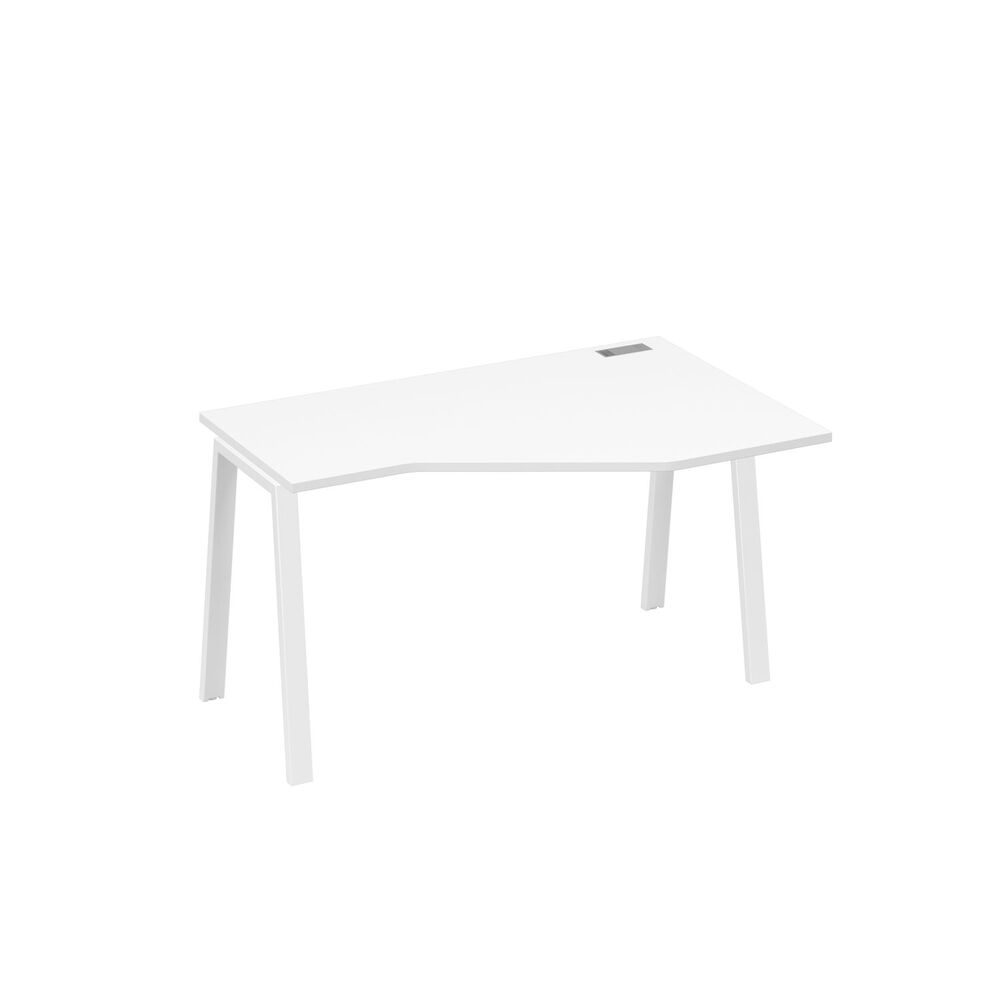 Стол эргономичный правый "Техно" на металлокаркасе TRE