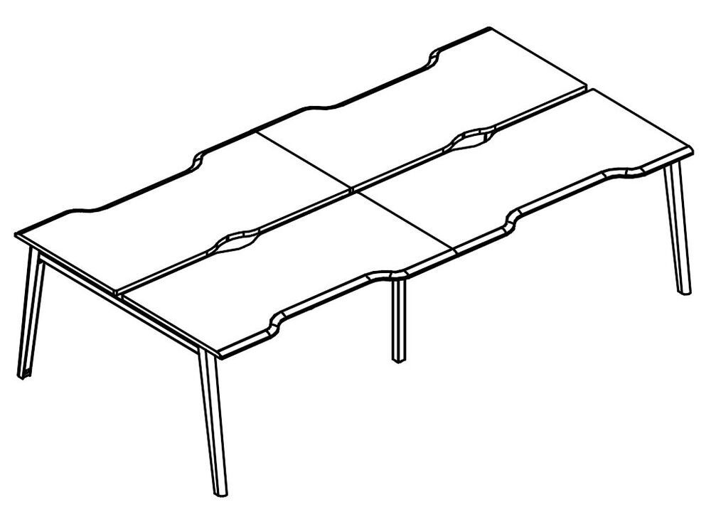Станция (4х140) Симметрия каркас МТ 1 скос