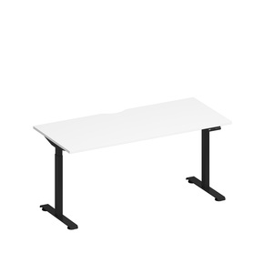 Стол письменный на электроприводе с вырезом