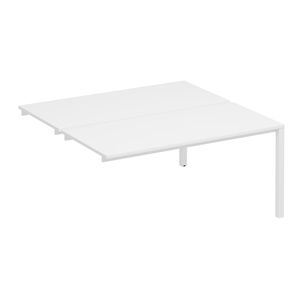 Секция стола рабочей станции на металлокаркасе КФ (2х160)