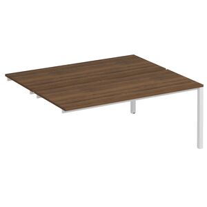 Секция стола рабочей станции на металлокаркасе КФ (2х180)