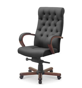 Кресло руководителя Status (кожа)