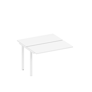 Секция стола рабочей станции на металлокаркасе