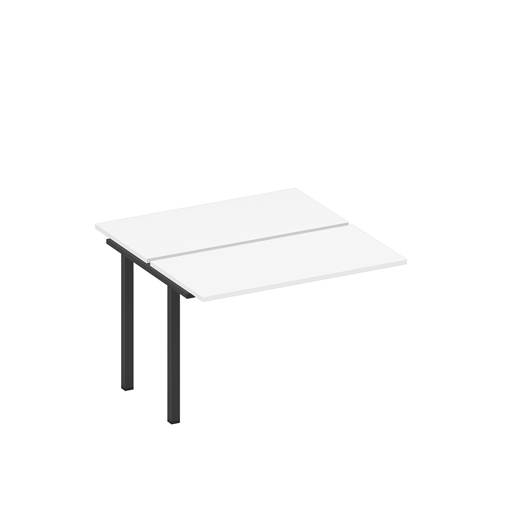 Секция стола рабочей станции на металлокаркасе